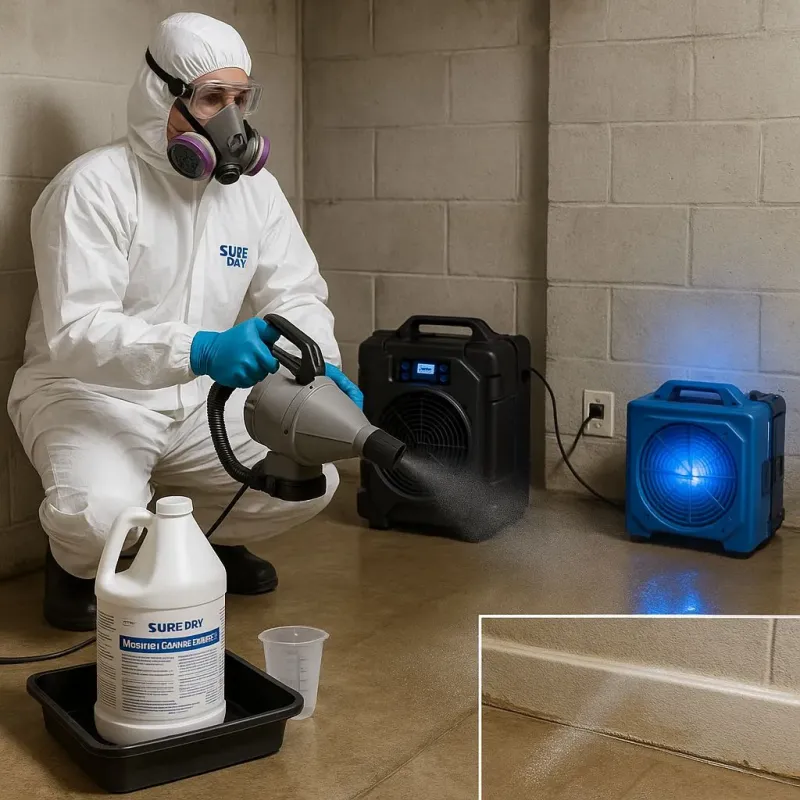 Sanitization and Odor Removal process in Blandon, PA